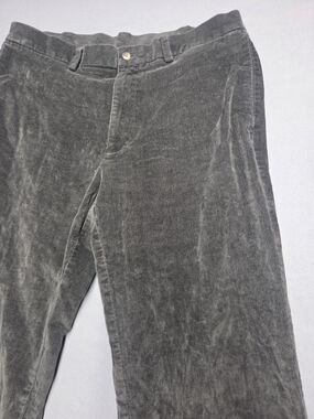 Kenneth Cole Charcoal Grey Corduroy Pants Men's Size 36x30 Stretch